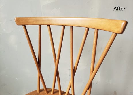 ✶ ERCOL アーコール フープバックチェア（フルメンテナンス）　S-308