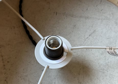 HABITAT ハビタ　サルト ラフィア ペンダントランプ　S-642