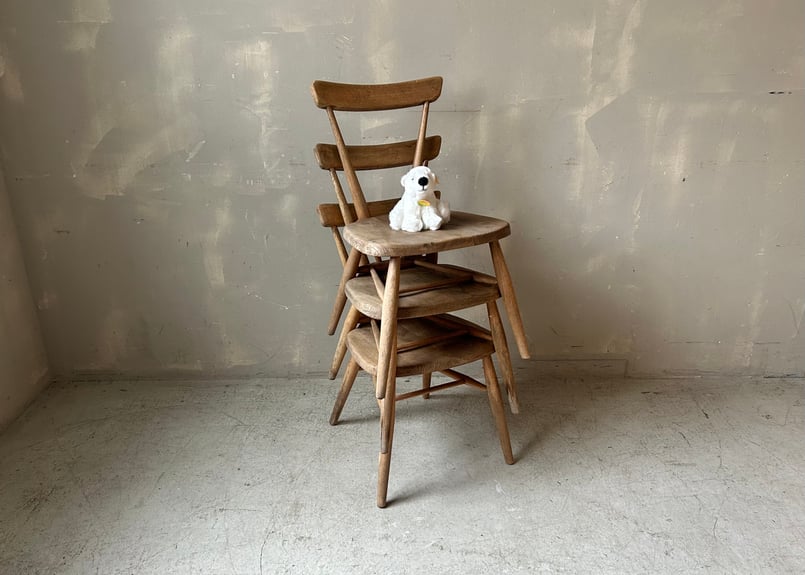 ERCOL アーコール キッズスタッキングチェア S-2407-34① ERCOL アーコール キッズスタッキングチェア S-2407-34①