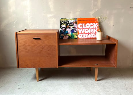 HI-FI ユニット(レコード収納ラック付き) 　 S-2403-28