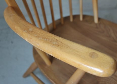 ✶ ERCOL アーコール　グランドマザーチェア　S-353