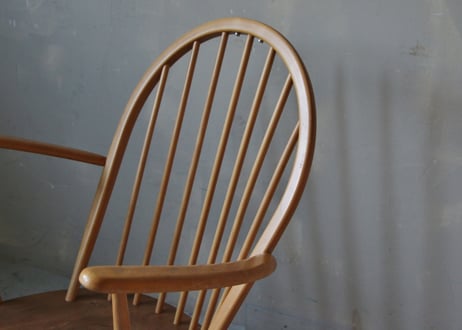 ✶ ERCOL アーコール　グランドマザーチェア　S-353