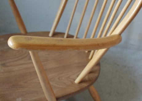 ✶ ERCOL アーコール　グランドマザーチェア　S-353