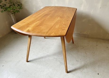 ✶ERCOL アーコール ドロップリーフテーブル（フルメンテナンス） S-339