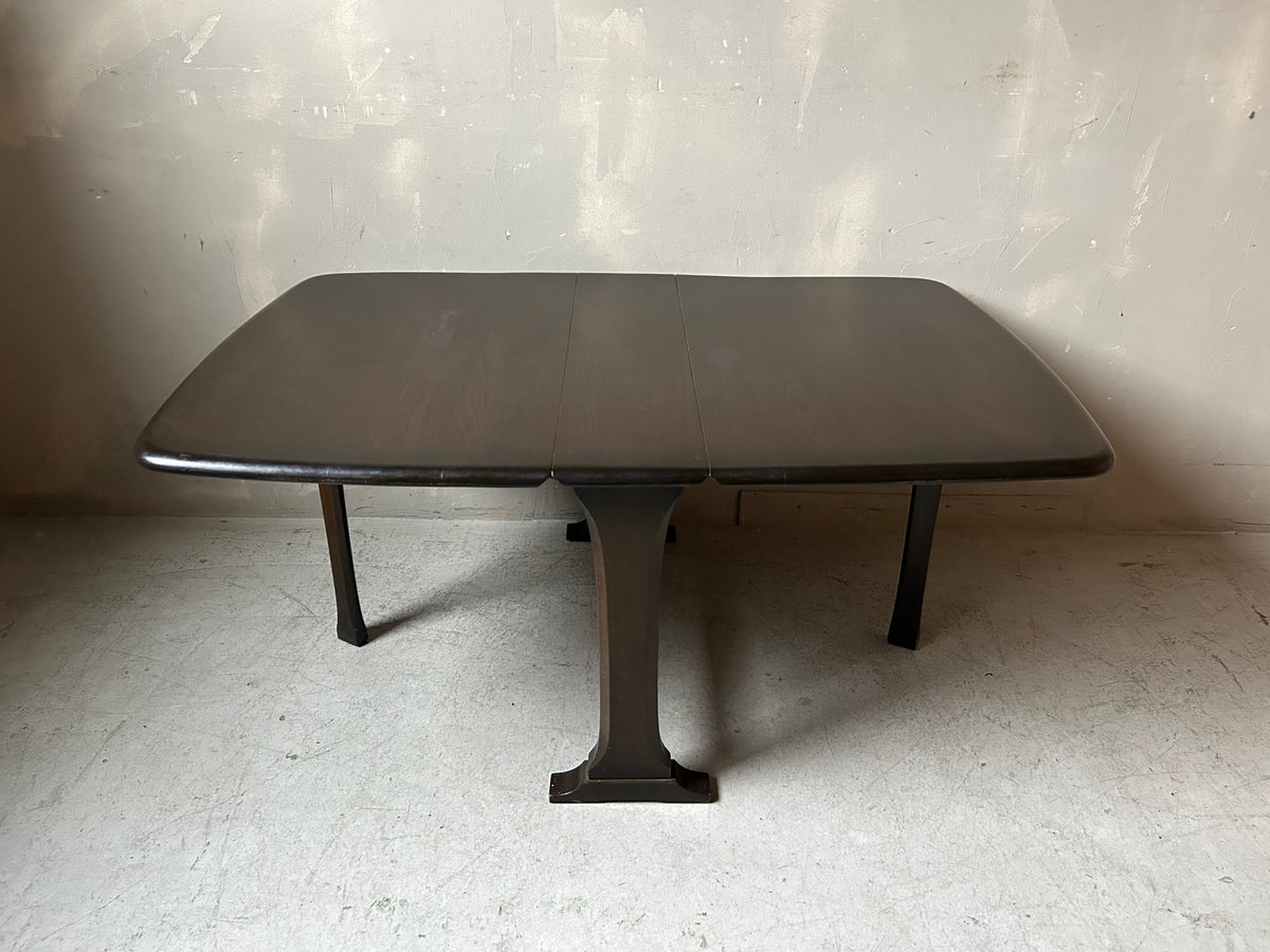 ERCOL アーコール ドロップリーフコーヒーテーブル(ダーク) S ERCOL アーコール ドロップリーフコーヒーテーブル(ダーク) S