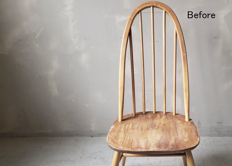 ✶ ERCOL アーコール クエーカーチェア（フルメンテナンス