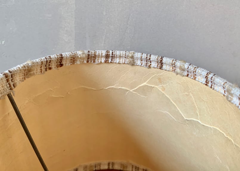 ビンテージ 陶器 テーブルランプ（ランプシェード付き) S-2401-50