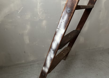 Wood Step Ladder 木製脚立　S-803