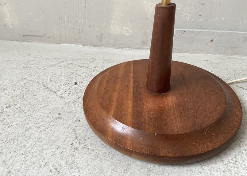 ✶チーク&ラタン フロアランプ S-419 | mumokuteki antique&repair ✶チーク&ラタン フロアランプ S-419 | mumokuteki antique&repair