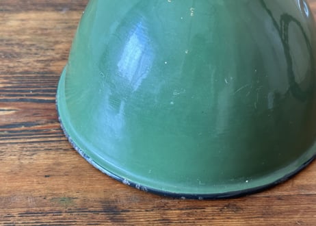 ホーローランプシェード（Green）　S-791②