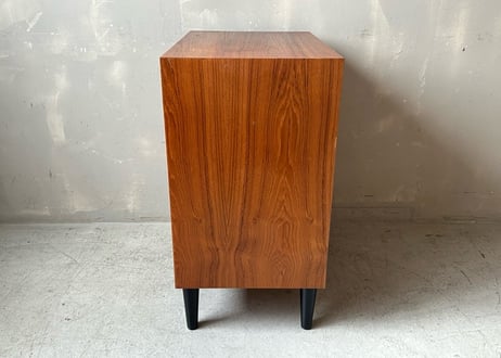 ビンテージ木製5段チェスト　S-2401-40
