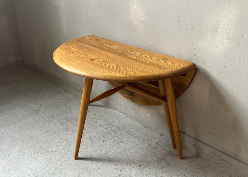 ERCOL アーコール ハーフムーンテーブル S-2311-1 | mumokuteki a