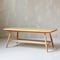 ✶ ERCOL アーコール　ラック付きコーヒーテーブル　S-307