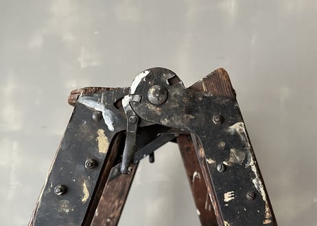 Wood Step Ladder 木製脚立　S-803