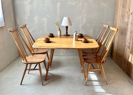 ERCOL　アーコール　ドロップリーフテーブル S-2312-49
