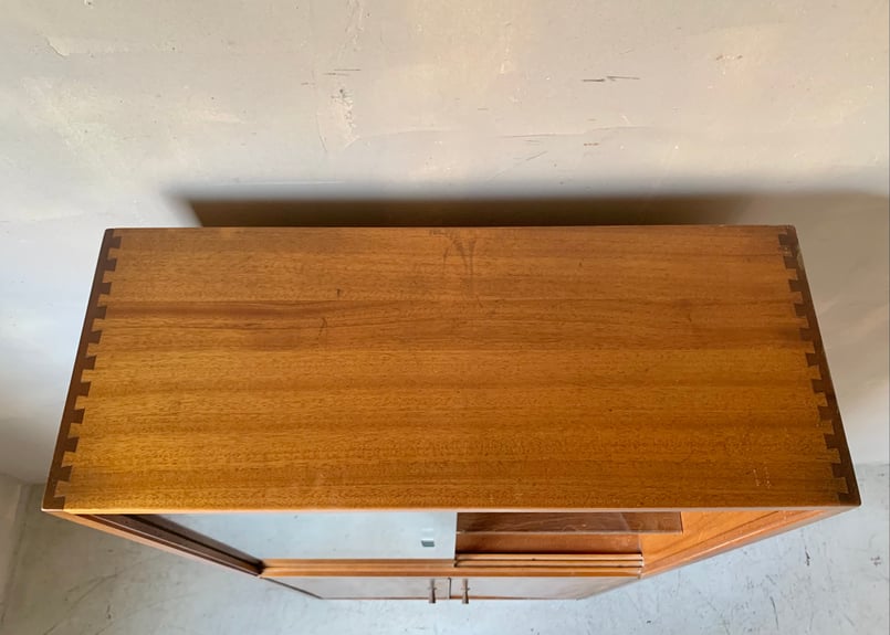 Morris of Glasgow イギリス ヴィンテージ チーク ビューロー Morris of Glasgow イギリス ヴィンテージ チーク ビューロー