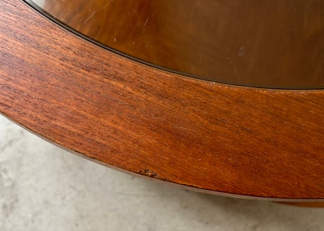 Ｇ-PLANガラストップ　コーヒーテーブル　S-2412-10