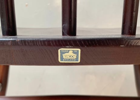 ERCOL アーコール　クエーカーアームチェア　ダーク　S-2312-52