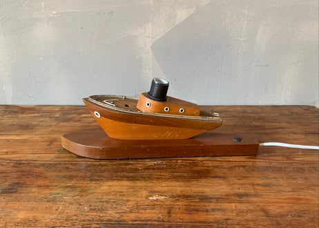 1930's~1950’s　ボート型テーブルランプ（帆なし）　S‐2402-20