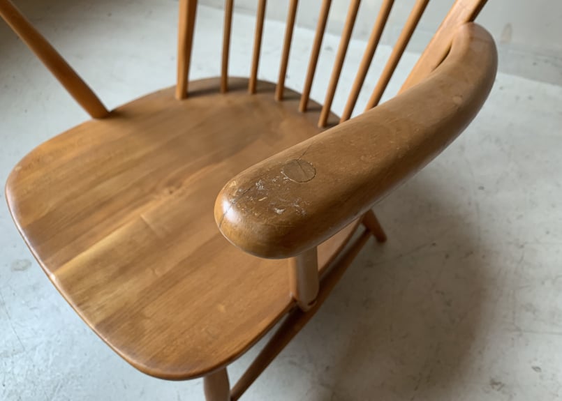 ✶ERCOL アーコール グランドマザーチェア S-3 | mumokuteki
