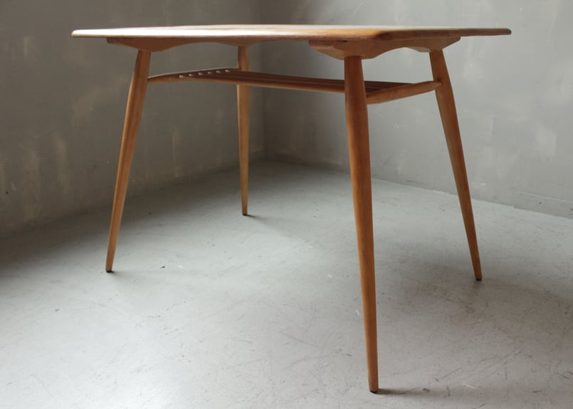 ✶ERCOL アーコール ブレックファーストテーブル（天板再塗装） S-21