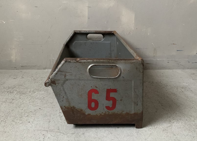 スチールスタッキングコンテナ 6セット S‐772 | mumokuteki antique&