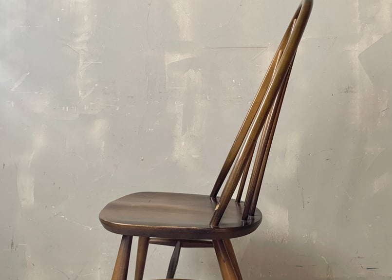 ERCOL アーコール クエーカーチェア ダーク S-2312-53 | mumokuteki