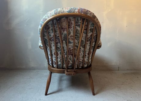 ERCOL アーコール　ダークイージーチェア　S-765