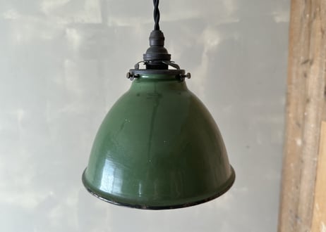 ホーローランプシェード（Green）　S-791②