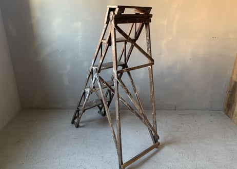 THE HATHERLEY　ザ ハザレイ　ウッドステップラダー　S-735
