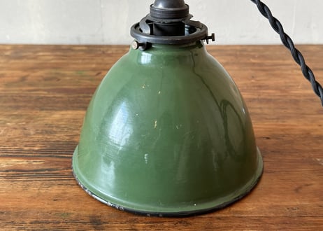 ホーローランプシェード（Green）　S-791②
