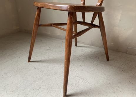 ERCOL アーコール　ダブルバックスタッキングチェア(グリーンドット)　S-528