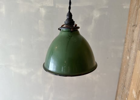 ホーローランプシェード（Green）　S-791③