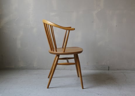 ✶ ERCOL アーコール　スモーカーズ(カウホーン)チェア　S-339