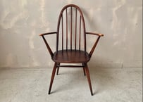 ERCOL アーコール　クエーカーアームチェア　ダーク　S-2312-52