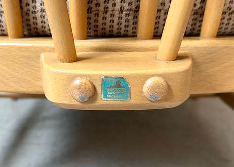 ERCOL アーコール　ダークイージーチェア　S-2406-23