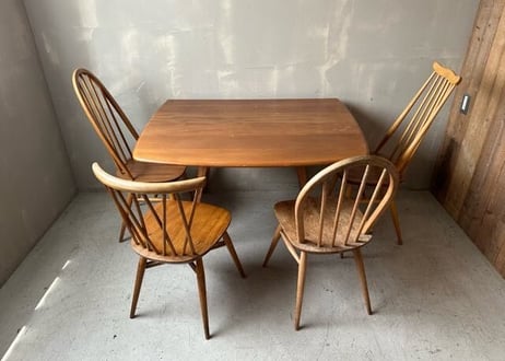 ERCOL　ドロップリーフテーブル S-666