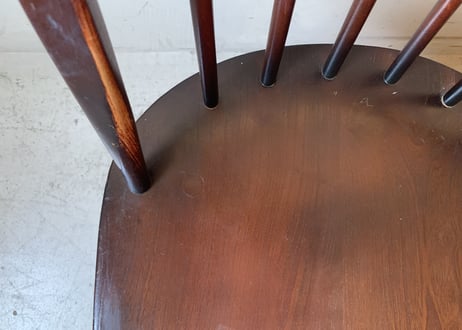 ERCOL アーコール クエーカーチェア　ダーク　S-704