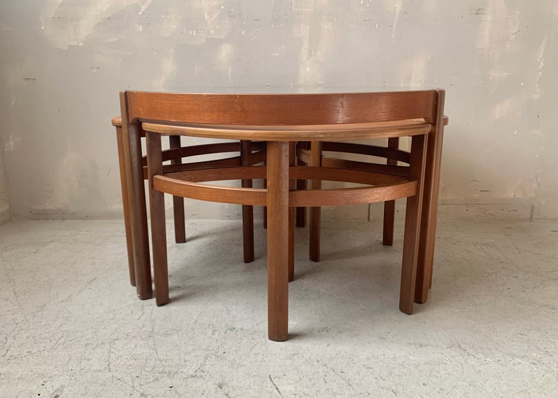 Nathanネイサン ネストガラストップコーヒーテーブル S-2312-50 Nathanネイサン ネストガラストップコーヒーテーブル S-2312-50