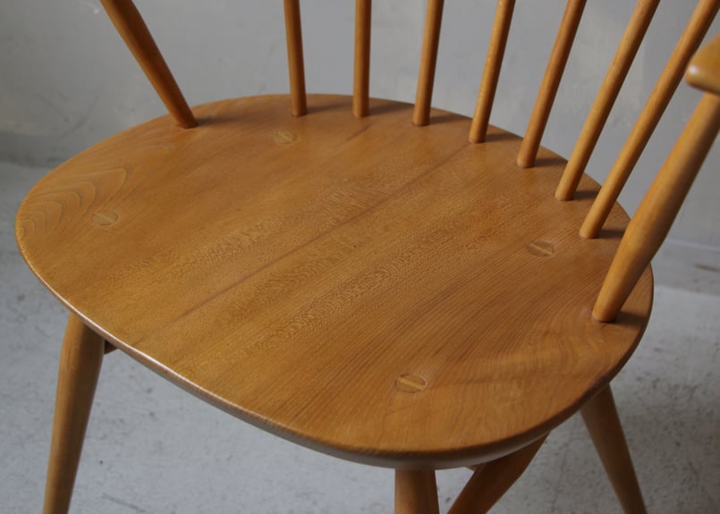 ✶ ERCOL アーコール スモーカーズ(カウホーン)チェア S-339