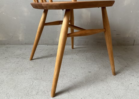 ERCOL アーコール クエーカーチェア(無着色・ワックス仕上げ・背もたれ短め)　S-754