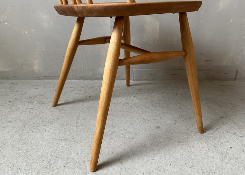 ERCOL アーコール クエーカーチェア(無着色・ワックス仕上げ・背もたれ