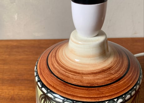 ヴィンテージ 陶器 テーブルランプ　S-2401-46