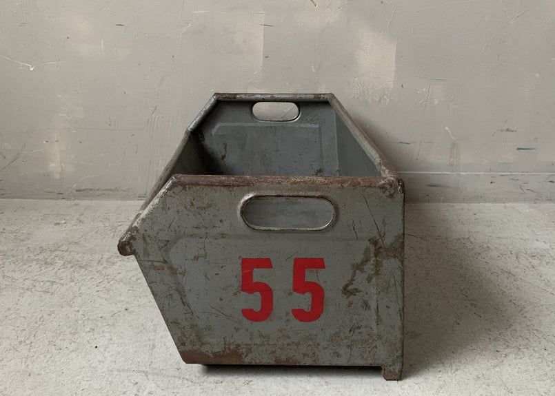 スチールスタッキングコンテナ 6セット S‐772 | mumokuteki