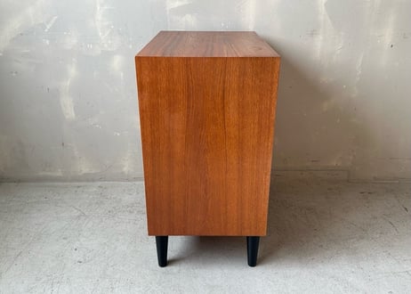 ビンテージ木製5段チェスト　S-2401-40