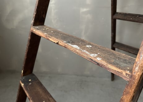 Wood Step Ladder 木製脚立　S-803
