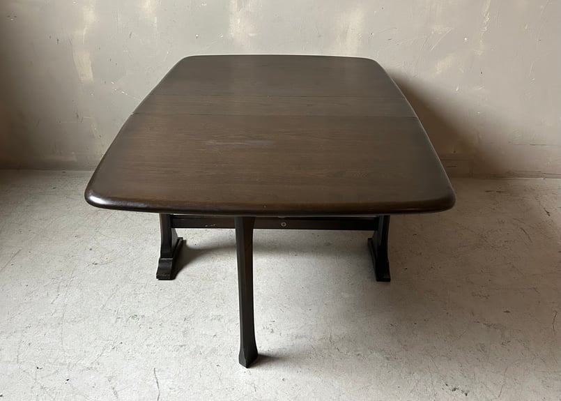 ERCOL アーコール ドロップリーフコーヒーテーブル（ダーク） S-2403