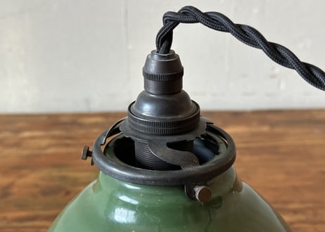 ホーローランプシェード（Green）　S-791②
