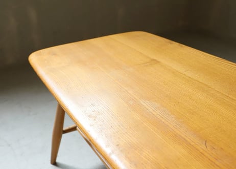 ✶ ERCOL アーコール　ラック付きコーヒーテーブル　S-307