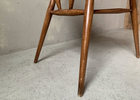 ERCOL アーコール　ダブルバックスタッキングチェア(グリーンドット)　S-528